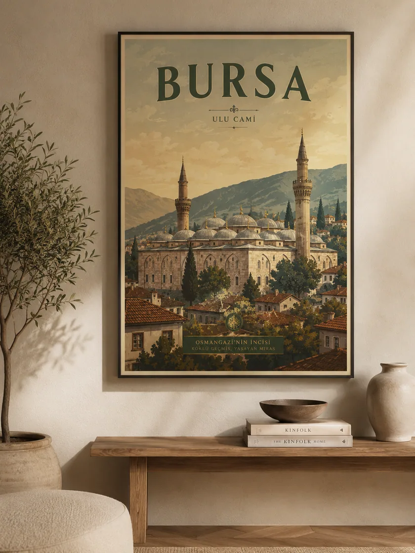 Bursa-İstanbul Kapadokya temalı posterler — kapak görseli
