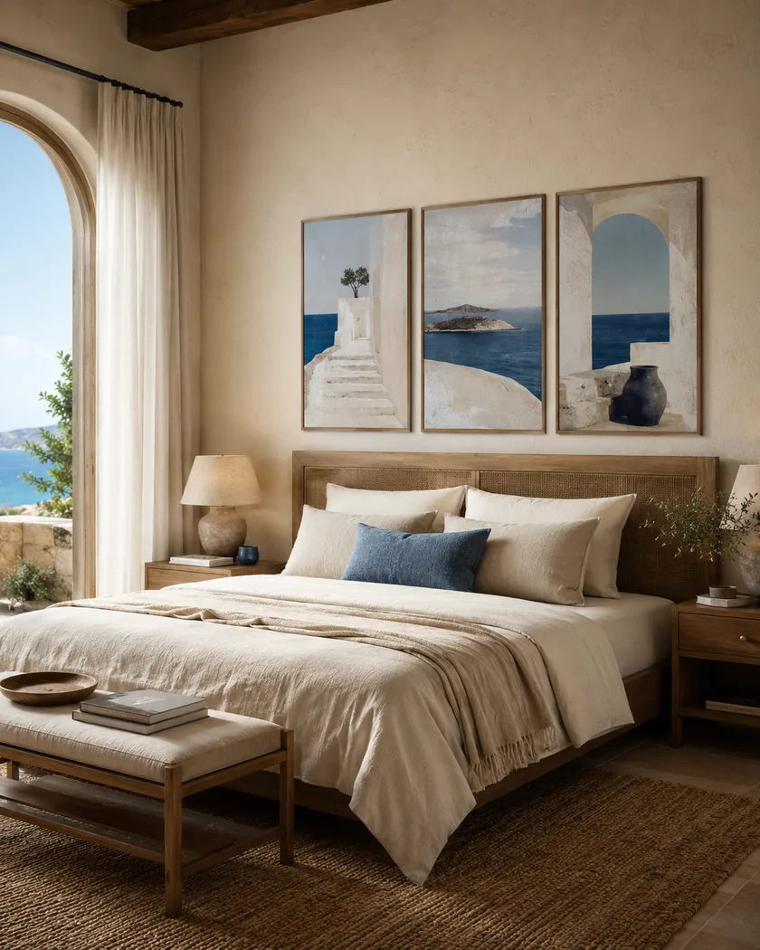 Butik otel oda poster seti — kapak görseli