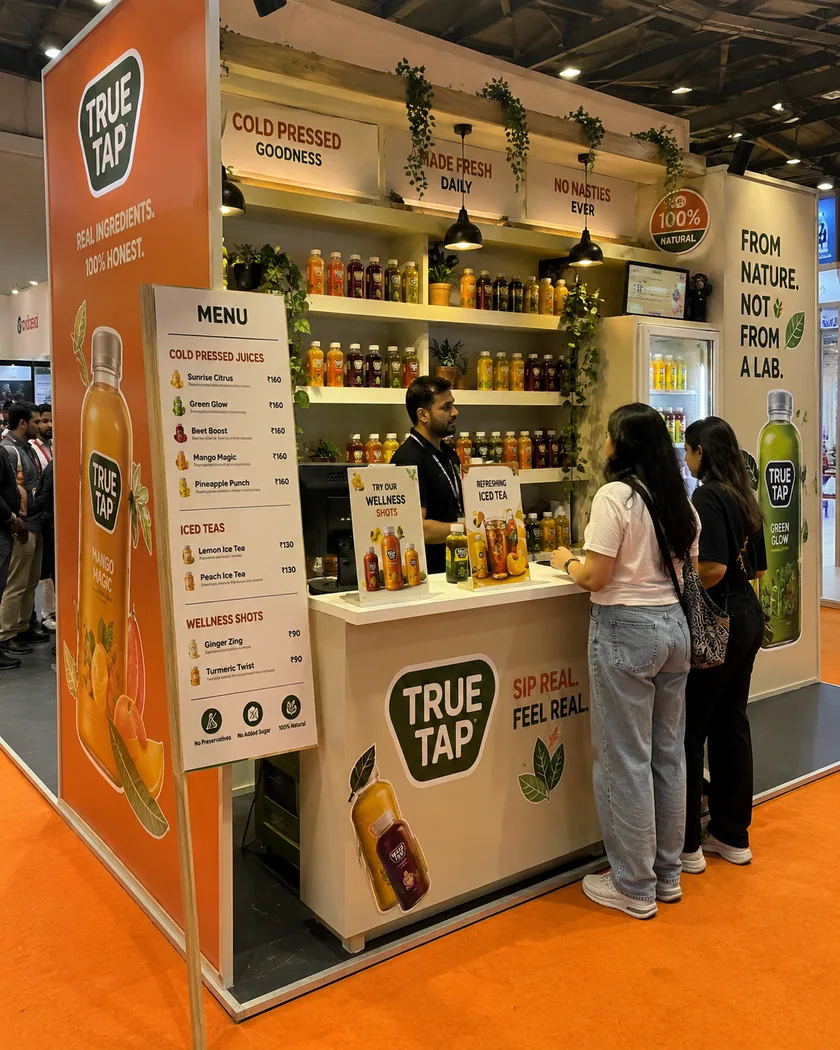 Fuar stand sticker — tasarım 6