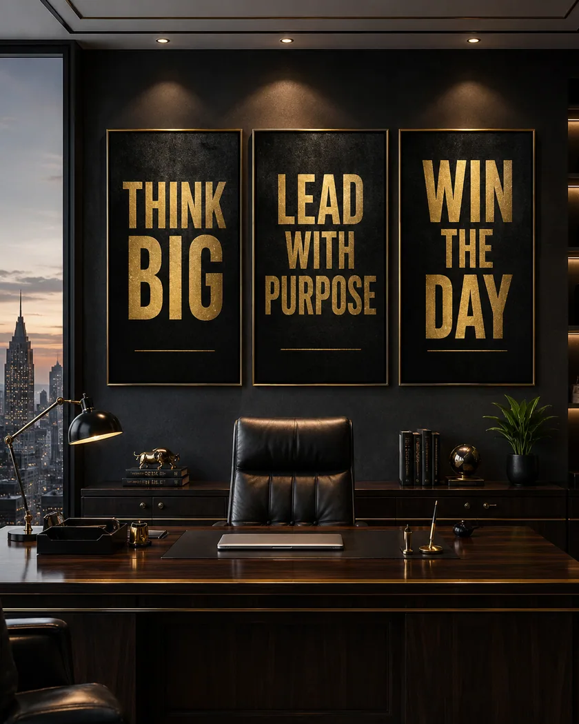İngilizce motivasyon posterleri — tasarım 2