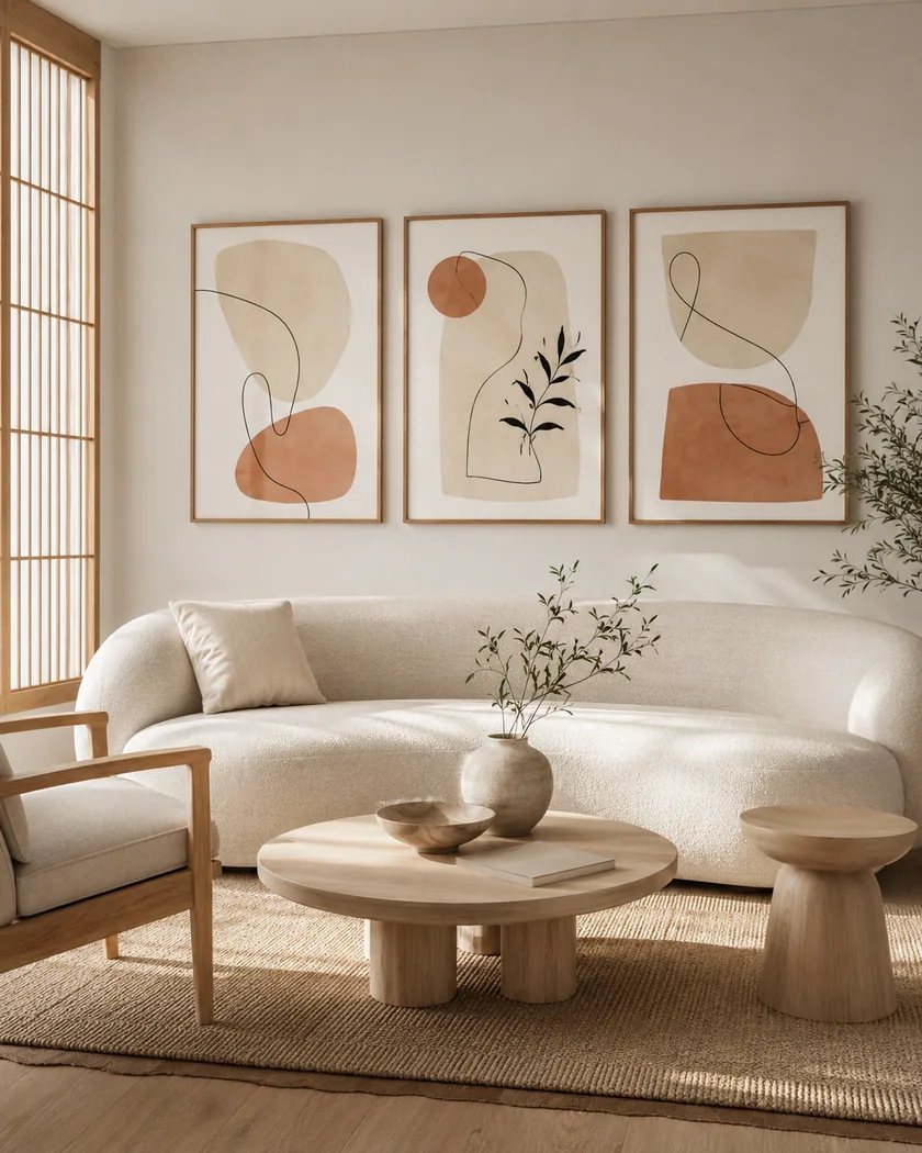Japandi poster seti — kapak görseli