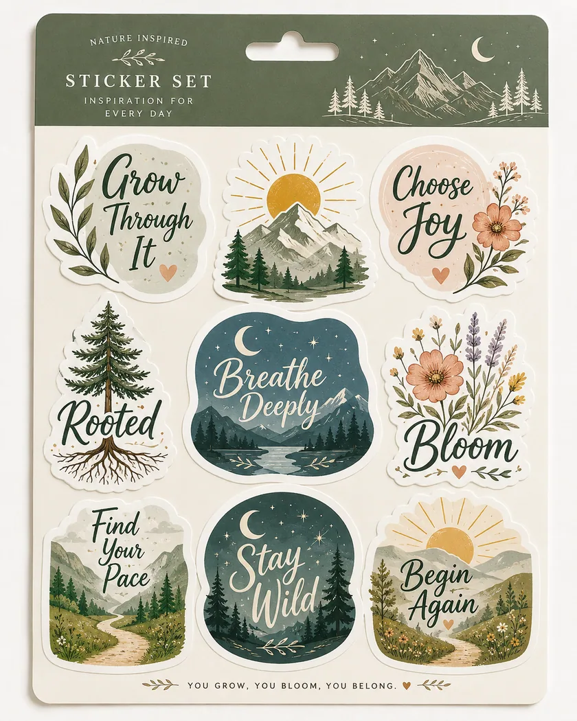 Motivasyon sticker — tasarım 10
