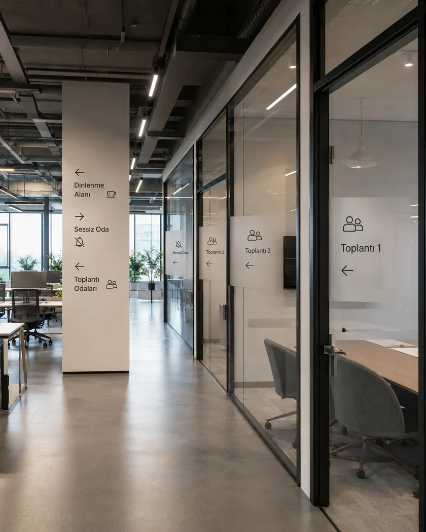 Ofis yönlendirme — tasarım 3