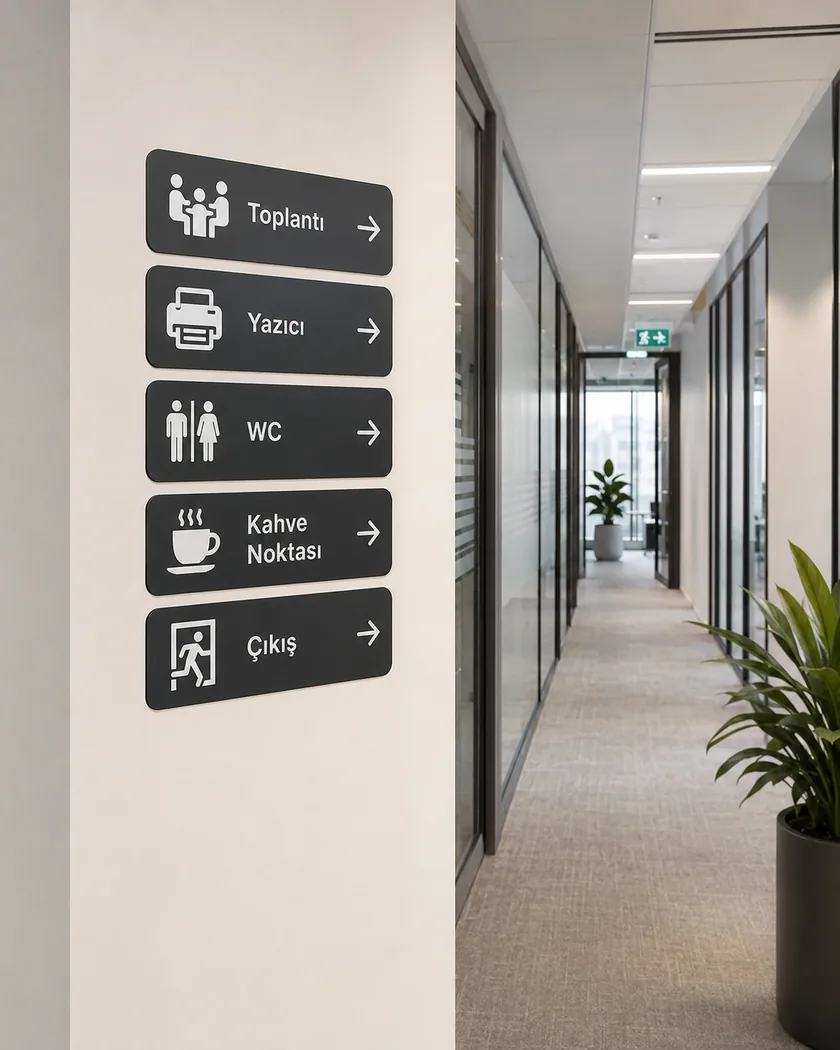 Ofis yönlendirme — tasarım 9
