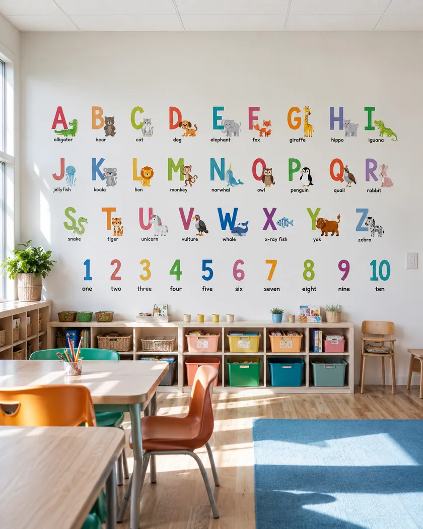 Okul sınıf sticker — kapak görseli
