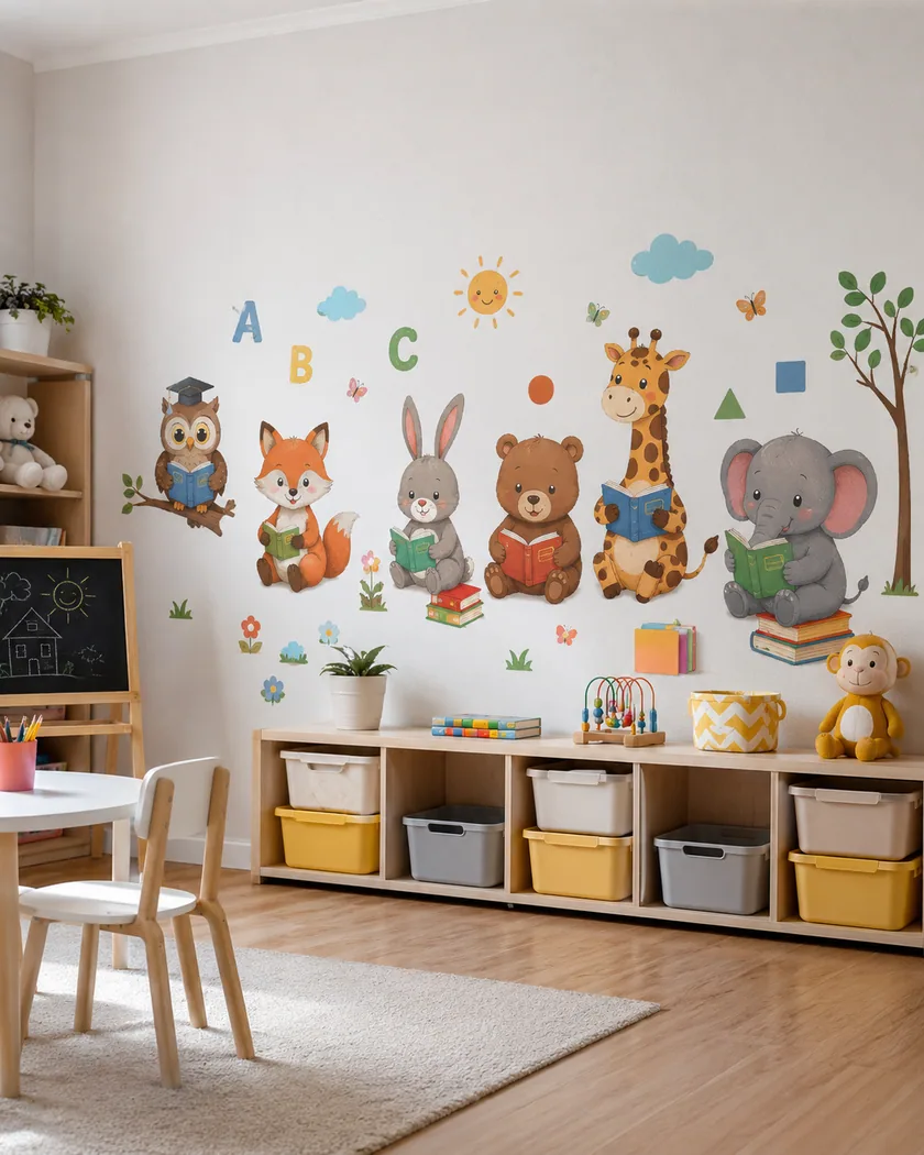 Okul sınıf sticker — tasarım 10