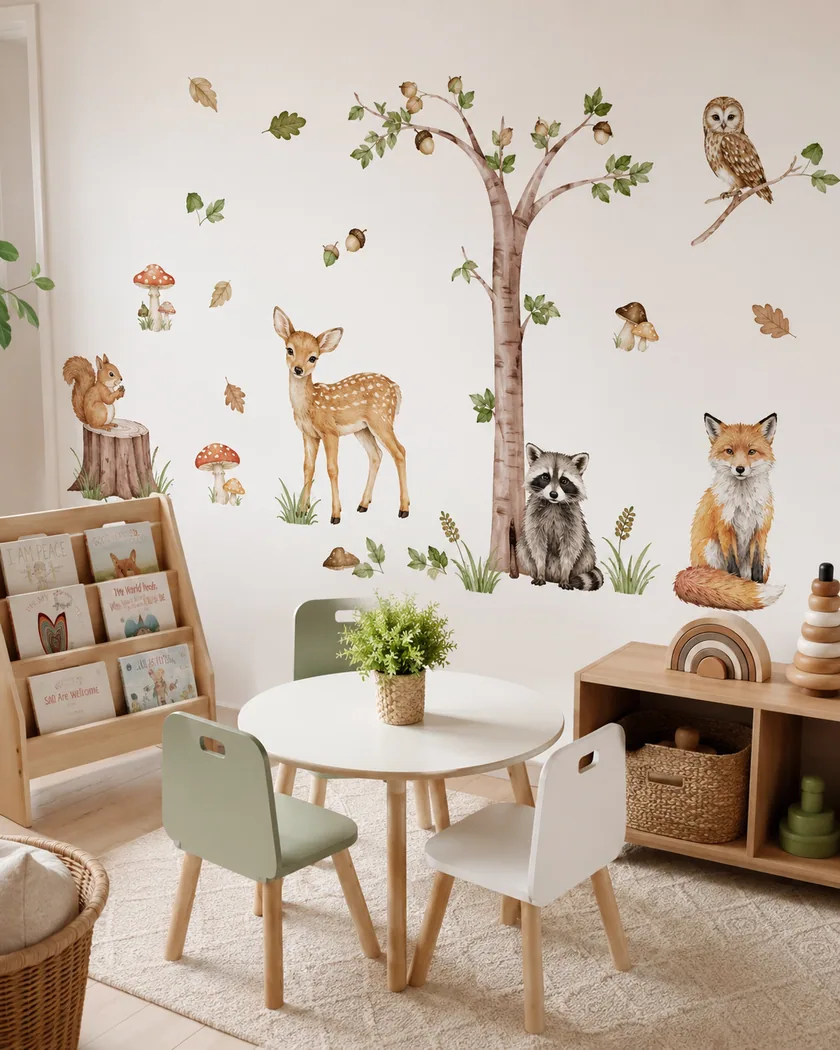 Orman sticker — tasarım 10