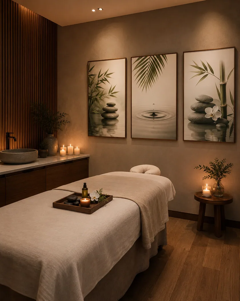 Spa-güzellik merkezi posterleri — tasarım 5