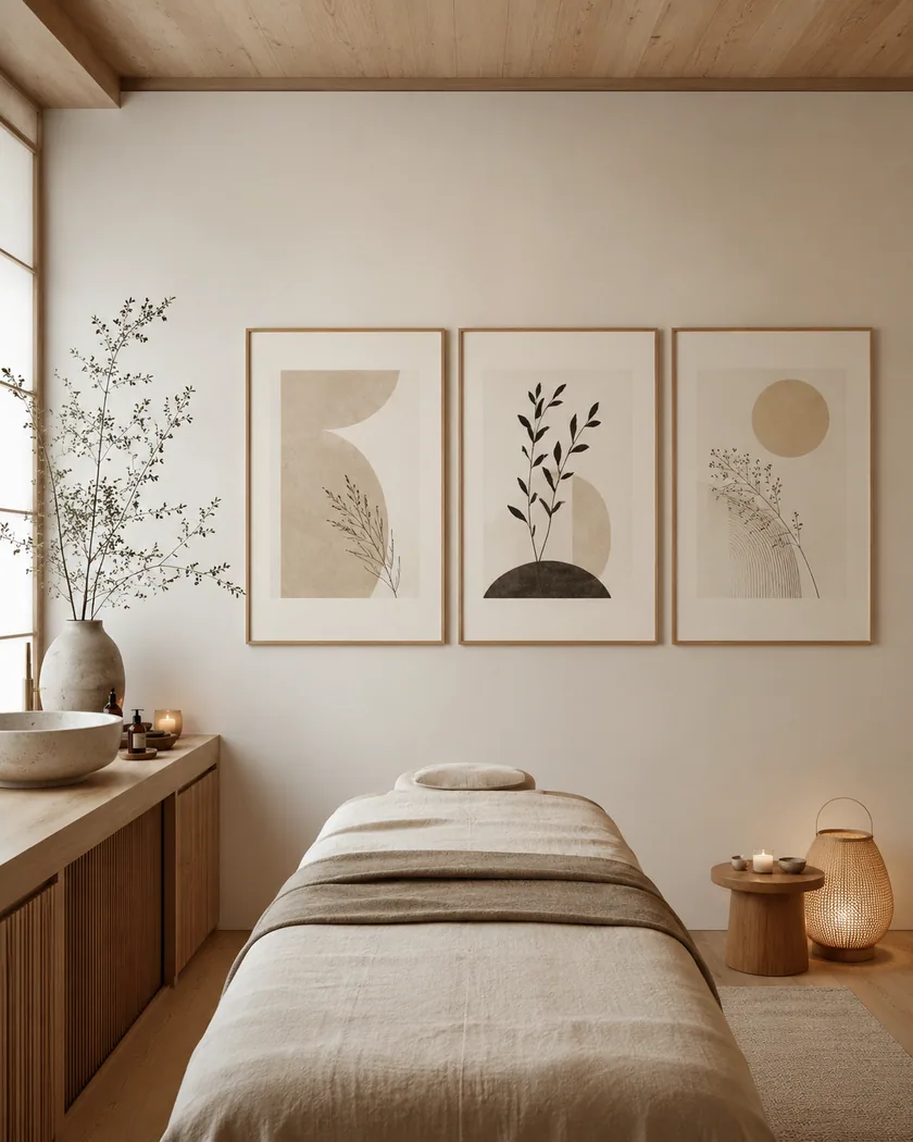 Spa-güzellik merkezi posterleri — tasarım 8